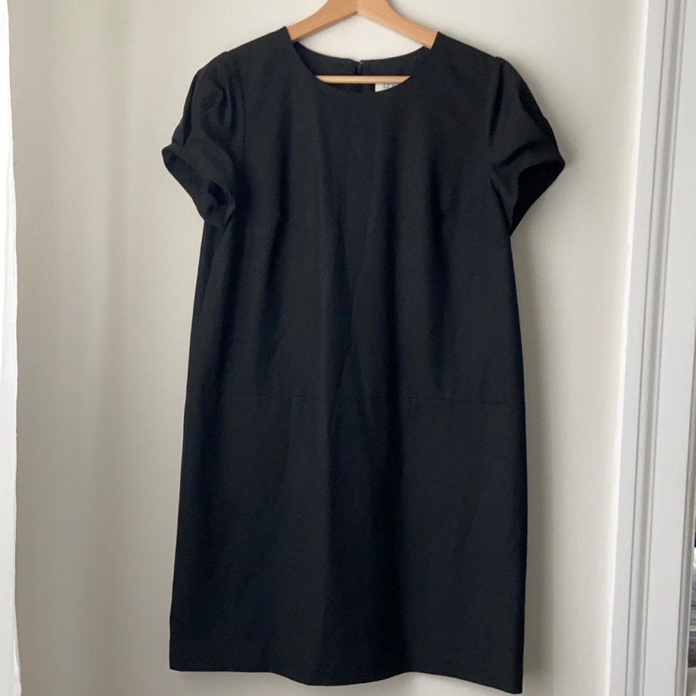 Ann Taylor LOFT black sheath dress
